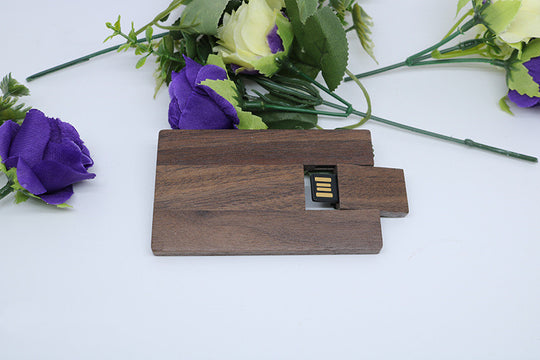 Wooden Usb Custom Lettering USB Flash Drive