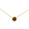 14K Yellow Gold 1/2 Cttw Martini Set Lab Grown Yellow Diamond Solitaire 18
