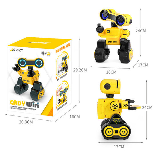 JJR/C Cady Wiri - Children's Talking Remote Control Robot with Programmable Moves