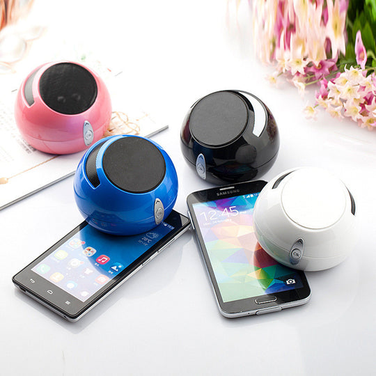 Wireless Bluetooth Speaker - Angle Phone Holder - FM Radio & SD Card Music Playback