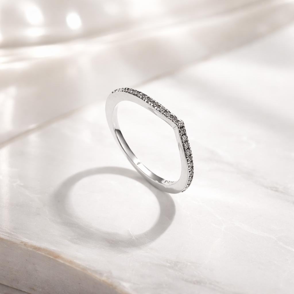 Anillo de Plata Fina 925 Talla 6.0 para Mujer