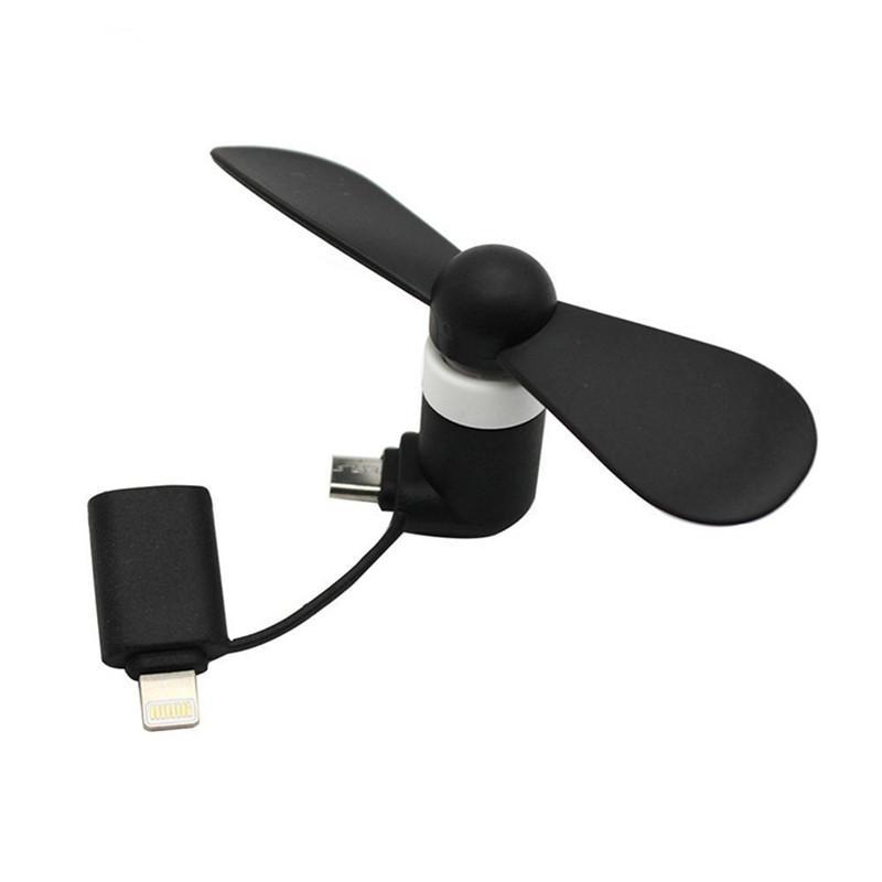 Type-C Phone Mini Fan - Low Noise, High Speed