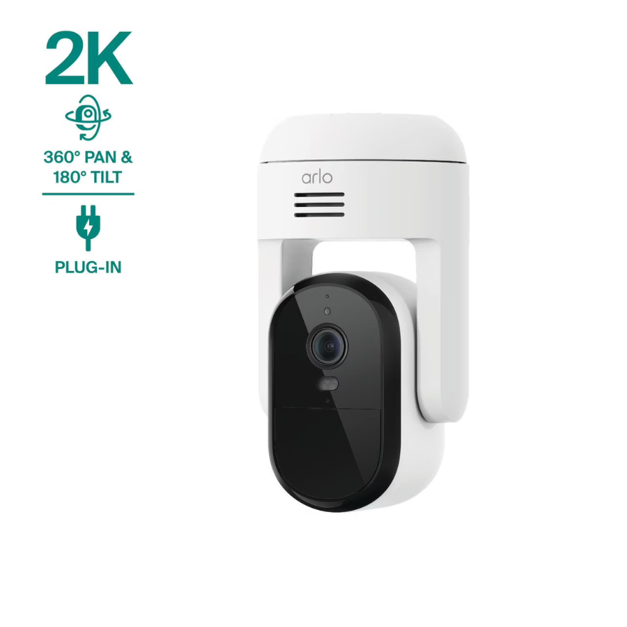 Arlo (VMC3083-100NAS) Cámara de seguridad robótica Essential blanca (NUEVA)