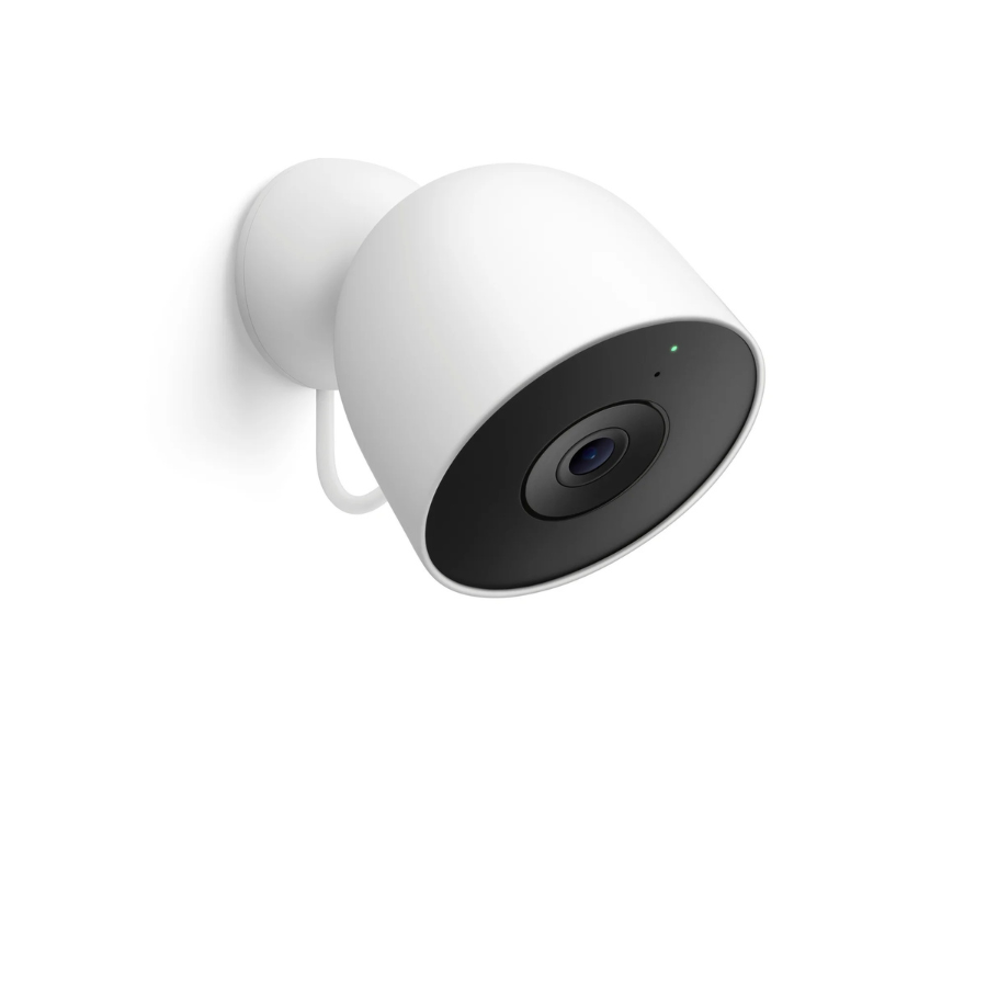 Cámara de seguridad cableada Google Nest Cam Outdoor de 2.ª generación con video 2K (NUEVO)