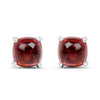 2.60 Carat Genuine Pink Topaz .925 Sterling Silver Earrings