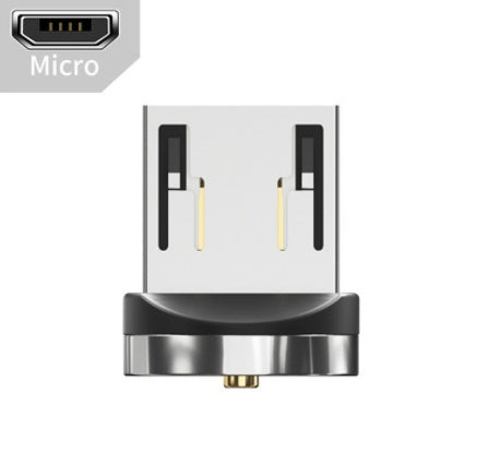 Essager 360° Magnetic Rotating Fast-Charge Cable – USB-C, Micro-USB & Lightning, LED Indicator