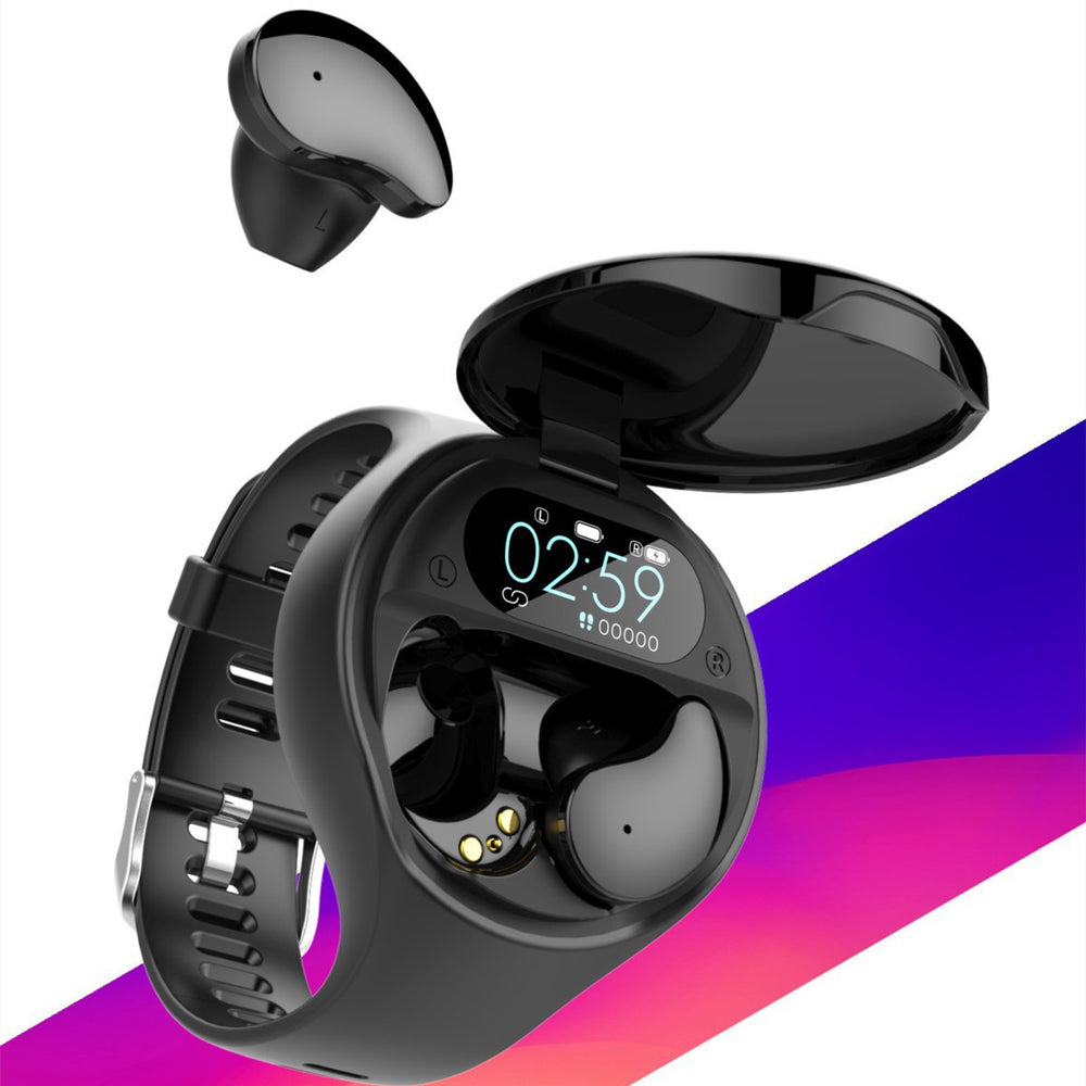 Smart-Watch Buds - Watch and Bluetooth Headset Combo - Two-in-One Fitness and Connectivity Solution