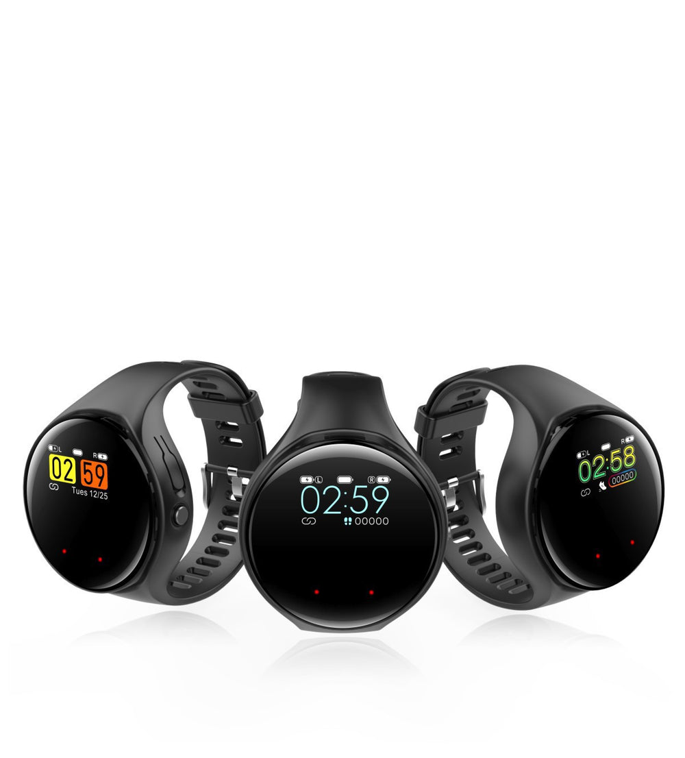 Sports Color Screen Bracelet Bluetooth Headset Combo Smart Watch