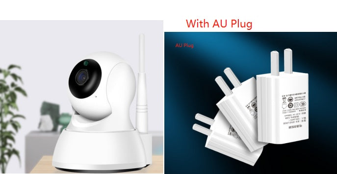 Smart Wi-Fi Surveillance Camera - Infrared Night Vision - Built-in Speaker / Mic