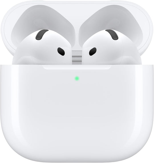 Apple AirPods 4 Wireless Earbuds with Active Noise Cancellation, Adaptive Audio, Transparency Mode, Personalized Spatial Audio, USB-C Charging Case with AppleCare+