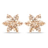 1.98 Carat Genuine Morganite 10K Rose Gold Earrings