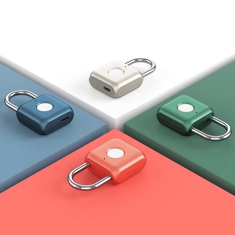 Mini Fingerprint Padlock - Sleek Design