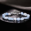 925 Sterling Silver Crystal Bracelet 15+6cm for Women
