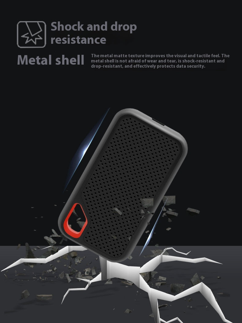 Portable SSD - High-Speed Mobile Solid State Drive with Type-C 3.1