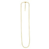 Endless Adjustable Cable Chain in 14k Yellow Gold (1.70 mm)