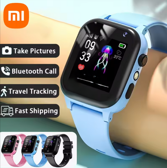 Kids' 4G Smart Watch - GPS Positioning, SOS, and Waterproof Design