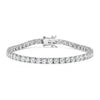 14K White Gold 2.00 Cttw Prong Set Lab Grown Round Diamond Classic Tennis Bracelet (F-G Color, VS2-SI1 Clarity) - 7.25