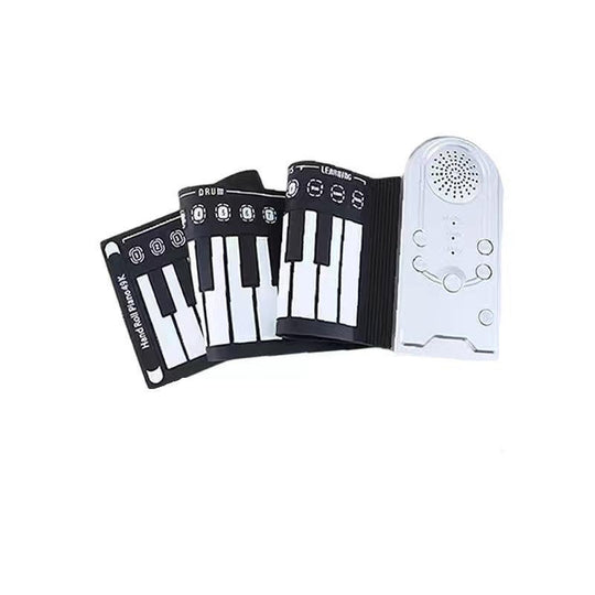 Portable 49 Keys Roll-up Flexible Keyboard - Folding Electric Piano