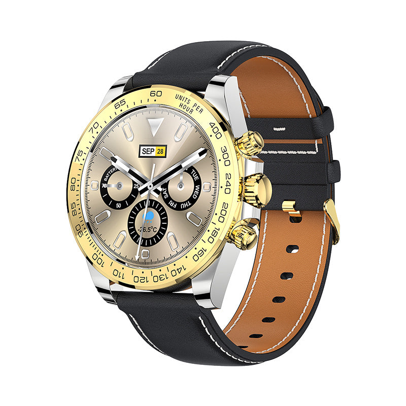 Luxury Stainless Steel IP68 Waterproof Smartwatch