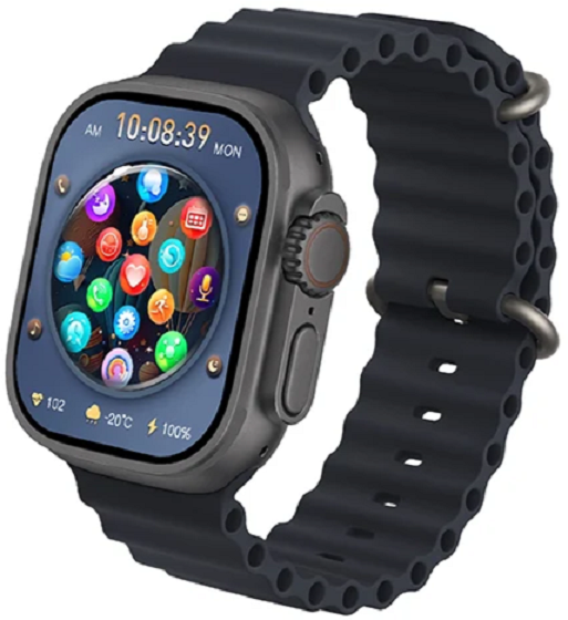 Apple Watch Ultra 2 49mm - AI Upgraded Clone Smartwatch - with Wi-Fi and TikTok App!