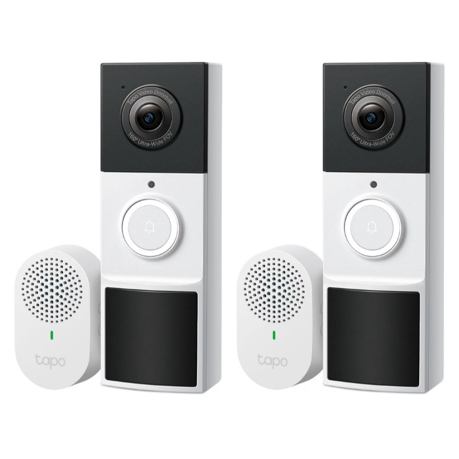 TP-Link Tapo (TD21) Wireless Smart Video Doorbell White (NEW)