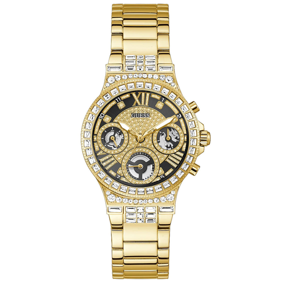 Guess Women's Gold Tone Multi-function