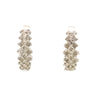 1.09ct Diamond Diamond Hoop Earrings 14KT White Gold