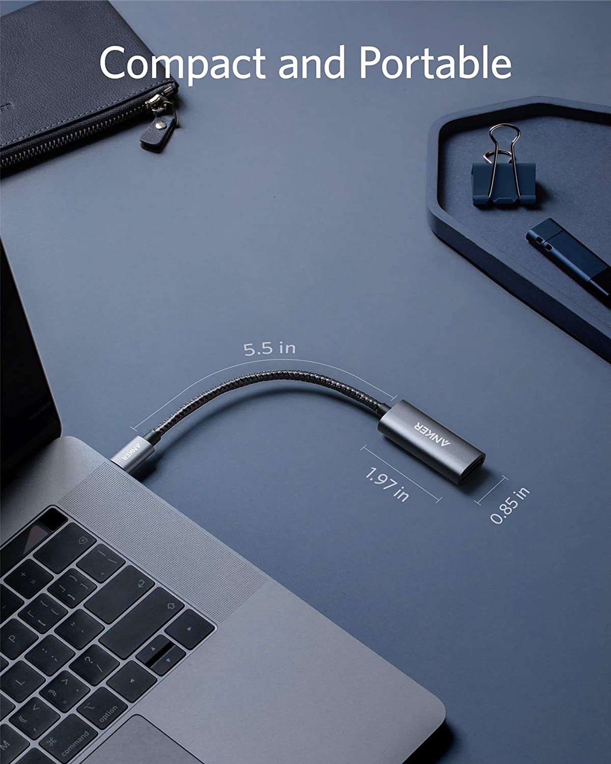 Anker <b>PowerExpand</b> Adaptador de USB-C a DisplayPort