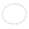 1.62 Carat Genuine Morganite .925 Sterling Silver Necklace