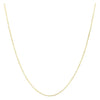 14k Yellow Gold French Cable Chain (1.30 mm)