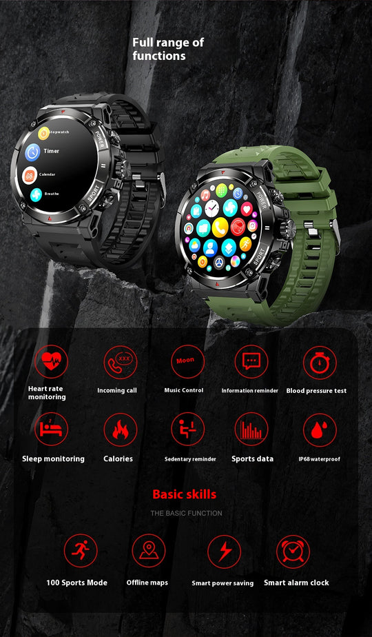 Garmon Fenix 9 Pro: Outdoor Rugged Smartwatch - GPS, Waterproof, Music & Fitness