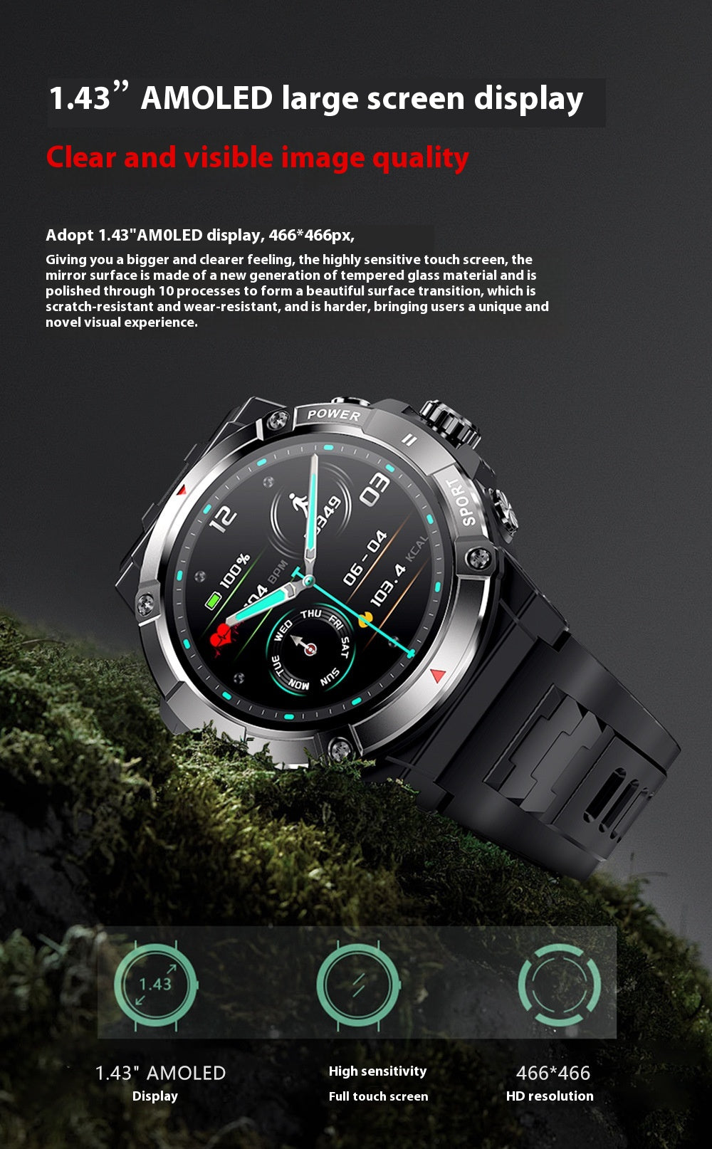 Garmon Fenix 9 Pro: Outdoor Rugged Smartwatch - GPS, Waterproof, Music & Fitness