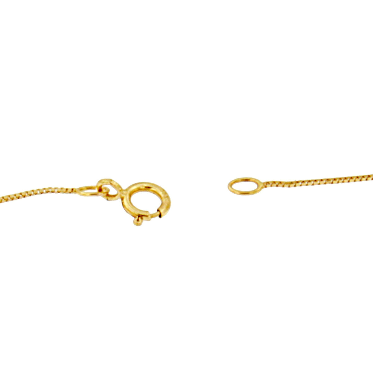 Collar con colgante de diamante de oro amarillo de 14K de 1,25 ct. en total, corte princesa y baguette, diseño geométrico (H-I, VS1-VS2)