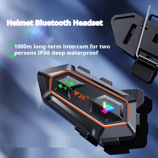 Motorcycle Rider Helmet Bluetooth Headset