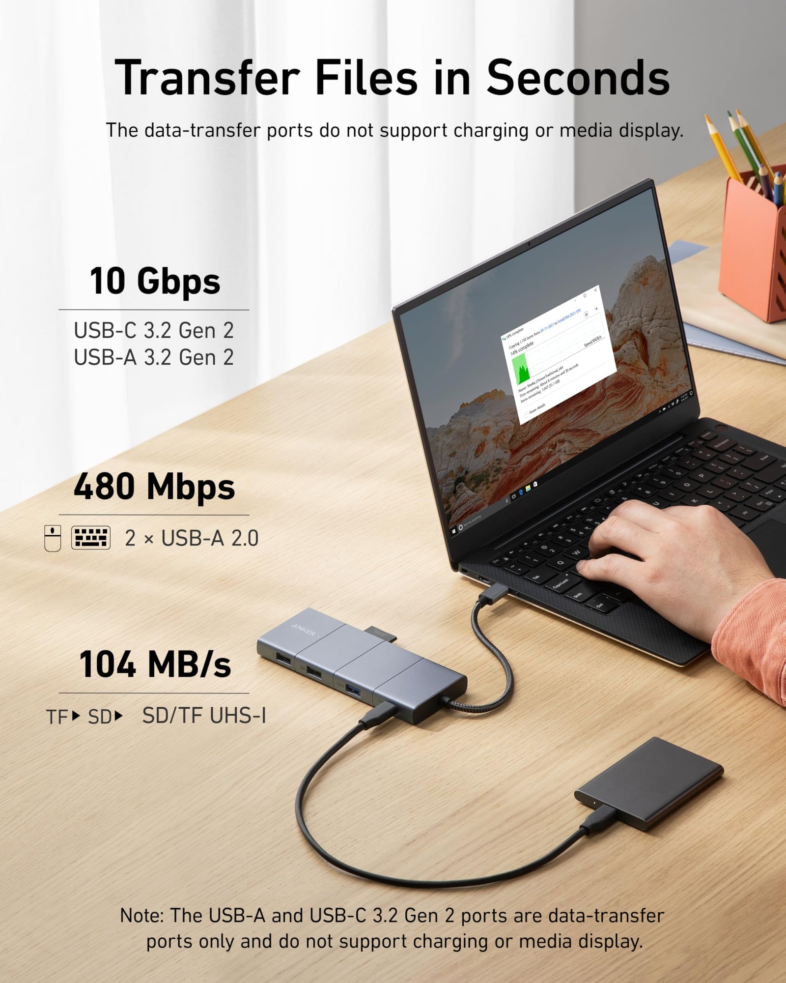 Anker Hub USB-C <b>565</b> (11 en 1)