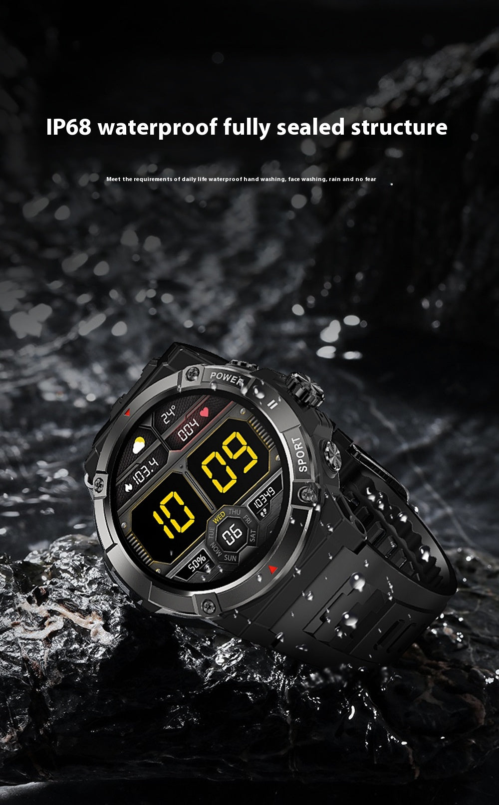 Garmon Fenix 9 Pro: Outdoor Rugged Smartwatch - GPS, Waterproof, Music & Fitness