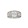 Natural Cubic Zirconium CZ SS Bridal Sterling Silver