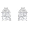 10K White Gold Diamond Stud Earrings (3/4 cttw, H-I Color, SI2-I1 Clarity)