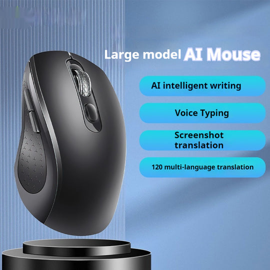 Intelligent Wireless AI Mouse – Dual Mode Precision and Versatility