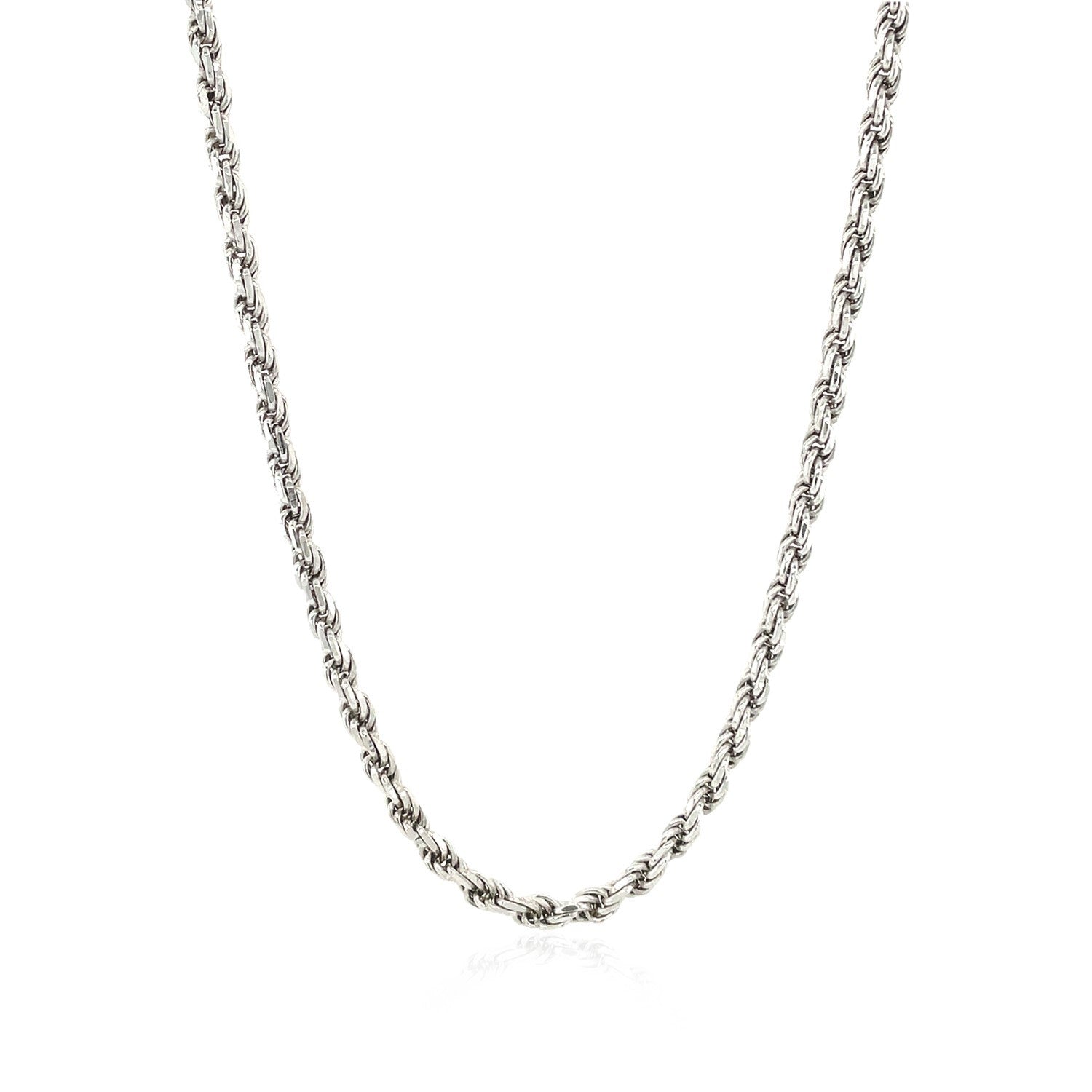 Серебряная цепочка 2,9 мм, витая, с алмазной гранью