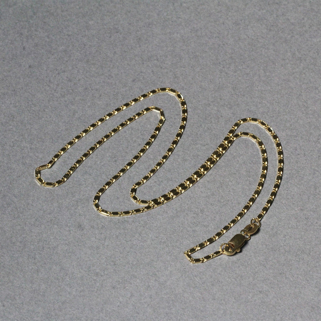 14k Yellow Gold Lumina Pendant Chain 1.0mm
