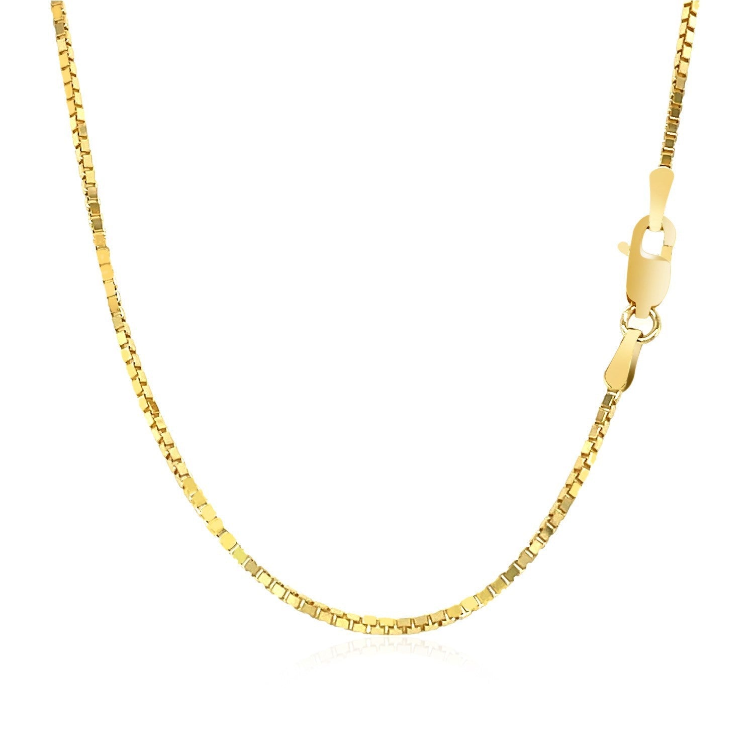 Cadena Clásica de Oro Amarillo de 14k, 1.1mm