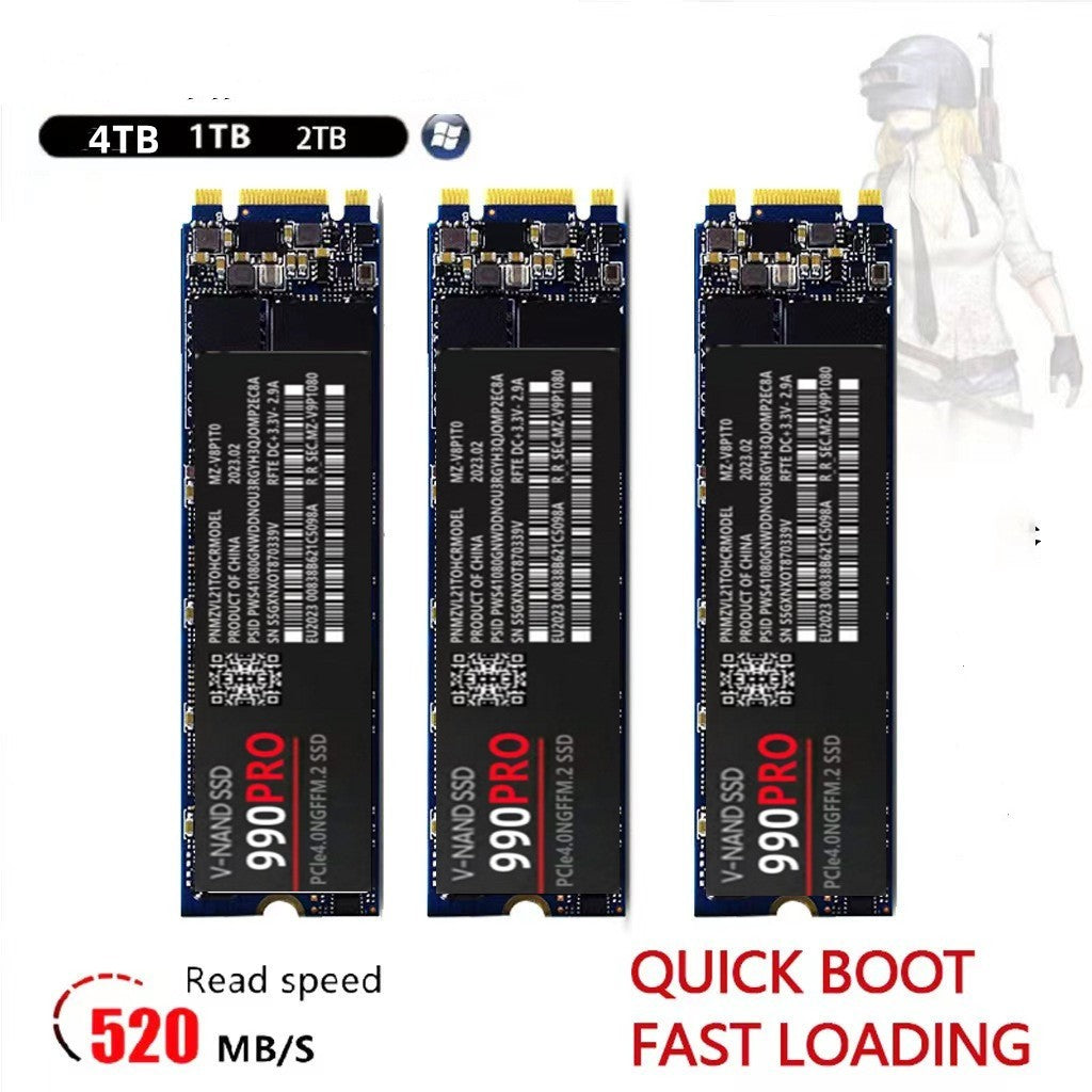 M.2 NVMe SSD — Доступно в стилях 980PRO, 990PRO, 1080PRO | PCIe Gen4
