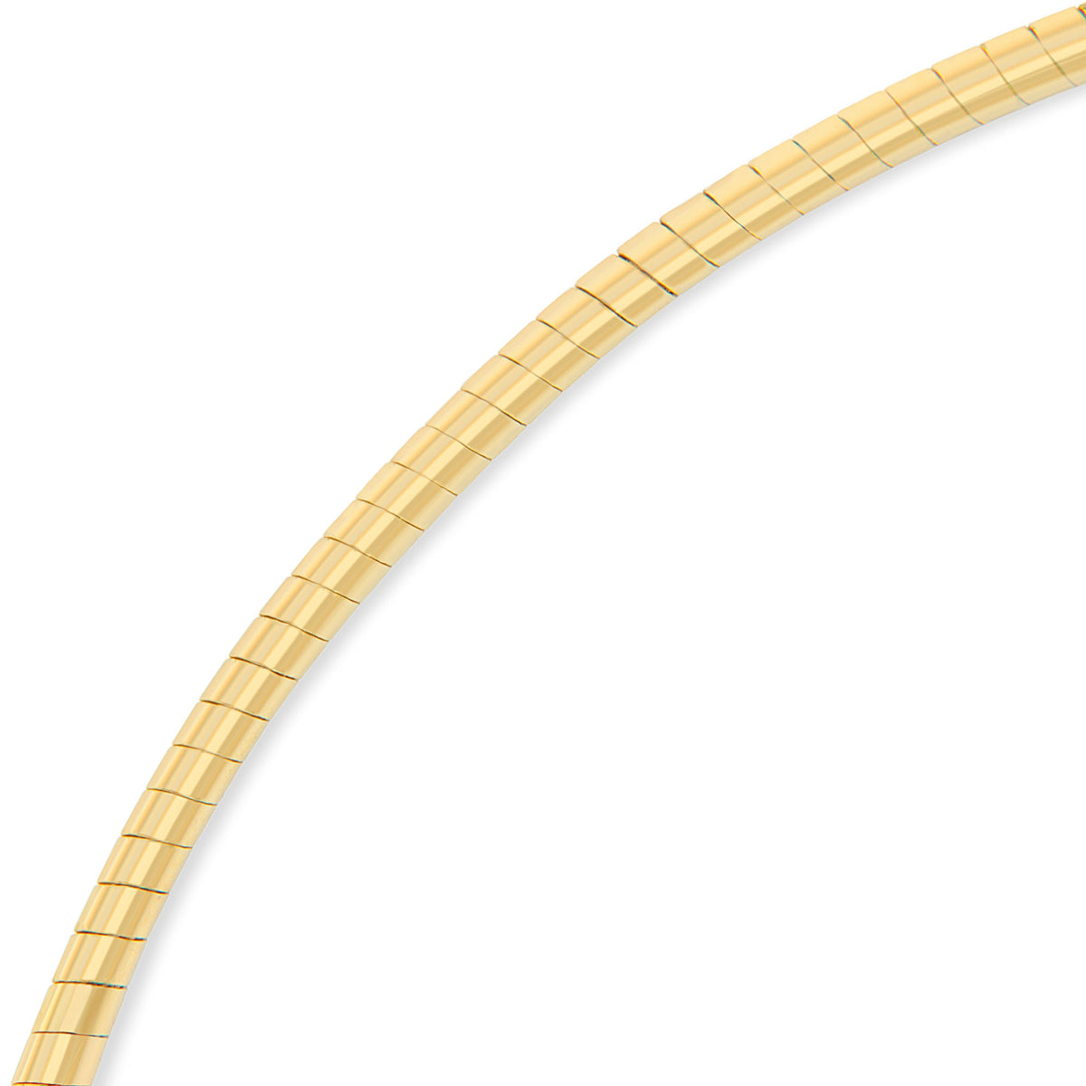 Collar llamativo en forma de «V» de oro blanco y amarillo de 14 quilates con diamantes redondos y de talla princesa de 2,00 quilates (color H-I, claridad SI2-I1) - 45,72 cm