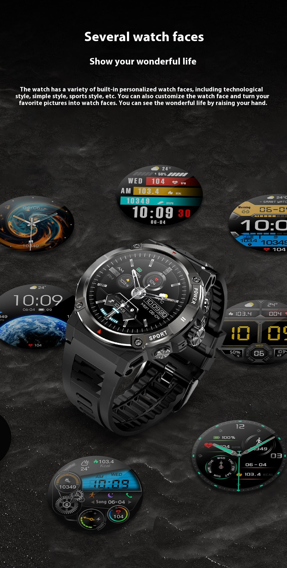 Garmon Fenix 9 Pro: Outdoor Rugged Smartwatch - GPS, Waterproof, Music & Fitness