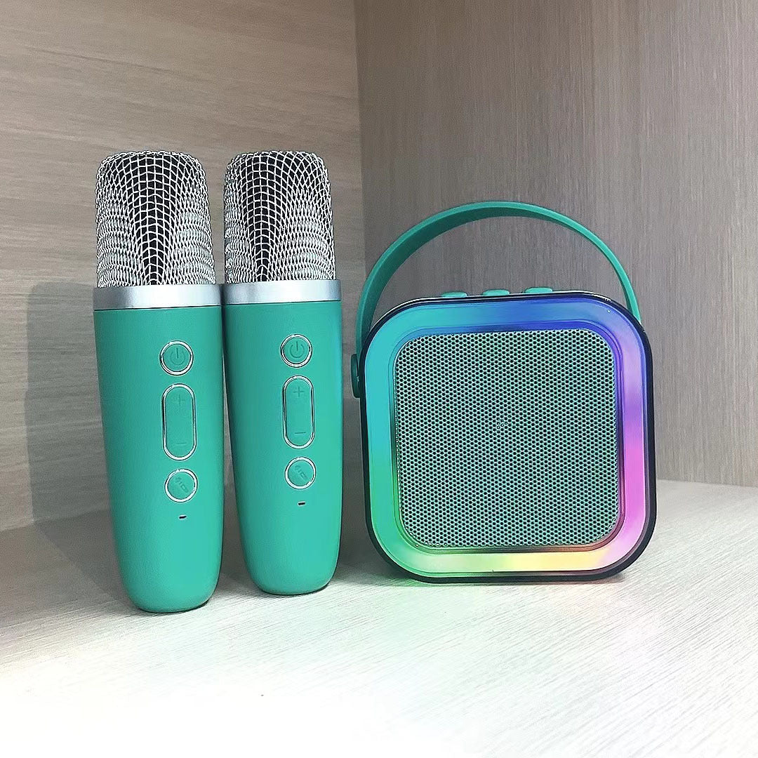 All-In-One Bluetooth Speaker with Dedicated Handheld Microphones