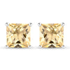 3.06 Carat Genuine Citrine .925 Sterling Silver Earrings
