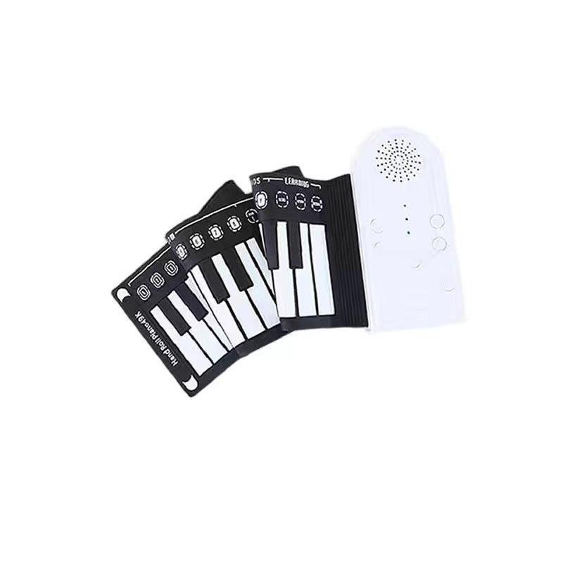 Portable 49 Keys Roll-up Flexible Keyboard - Folding Electric Piano