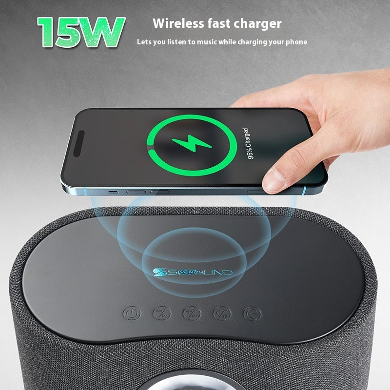 Magnetic Dance Speaker with Wireless Charging & Bluetooth 5.1 - Sound / Music Visualization