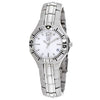 ESQ Reloj de mujer de acero inoxidable plateado con esfera plateada